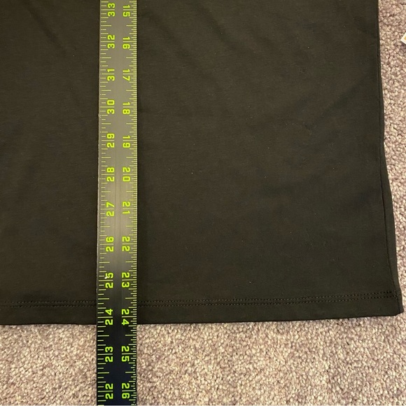 Michael Kors Women's Short Sleeves Cropped Black Tee Logo Plus Size 2X - NWT $78 - Picture 6 of 10